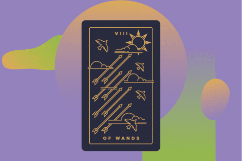 Değnek Sekizlisi Tarot Kartı - Ters ve Düz Anlamı