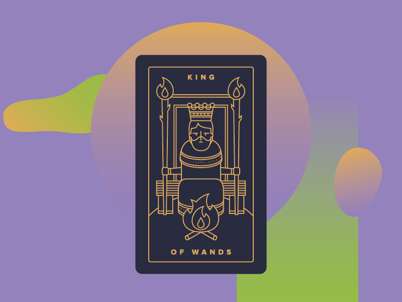 Değnek Kralı Tarot Kartı Anlamı