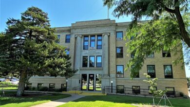 Comanche County Courthouse in Coldwater, Kansas