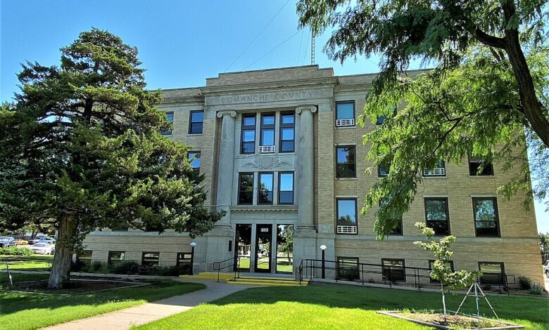 Comanche County Courthouse in Coldwater, Kansas