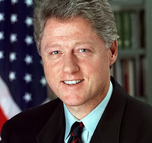 Official portrait of Bill Clinton